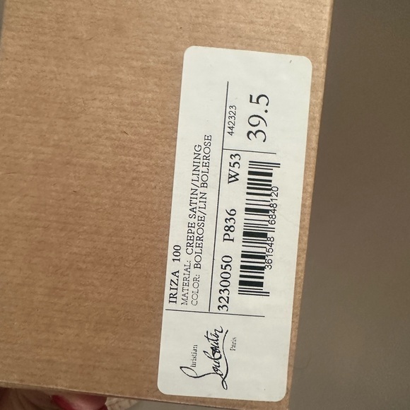 CHRISTIAN LOUBOUTIN IRIZA 100 SATIN PUMP - Picture 7 of 10